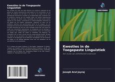 Bookcover of Kwesties in de Toegepaste Linguïstiek