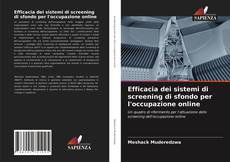 Copertina di Efficacia dei sistemi di screening di sfondo per l'occupazione online