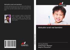 Buchcover von Abitudini orali nei bambini