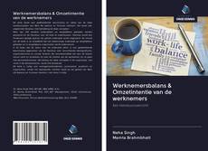 Werknemersbalans & Omzetintentie van de werknemers kitap kapağı