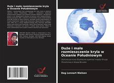 Portada del libro de Duże i małe rozmieszczenie kryla w Oceanie Południowym