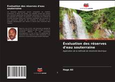 Buchcover von Évaluation des réserves d'eau souterraine