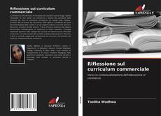 Обложка Riflessione sul curriculum commerciale