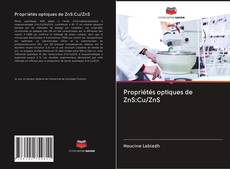Capa do livro de Propriétés optiques de ZnS:Cu/ZnS 