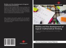 Portada del libro de Riddles and the development of logical-mathematical thinking