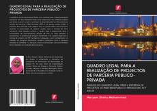 Buchcover von QUADRO LEGAL PARA A REALIZAÇÃO DE PROJECTOS DE PARCERIA PÚBLICO-PRIVADA
