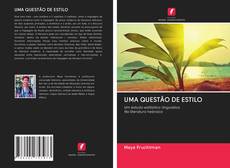 Buchcover von UMA QUESTÃO DE ESTILO