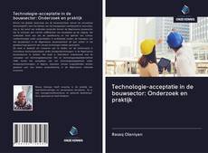 Bookcover of Technologie-acceptatie in de bouwsector: Onderzoek en praktijk