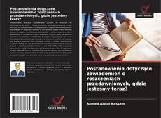 Couverture de Postanowienia dotyczące zawiadomień o roszczeniach przedawnionych, gdzie jesteśmy teraz?