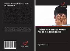 Copertina di Odsłonięta zasada Omani-Araba na Zanzibarze