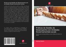 Bookcover of Práticas de Gestão de Desempenho em Unidades Governamentais Locais