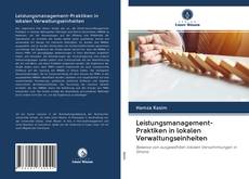 Buchcover von Leistungsmanagement-Praktiken in lokalen Verwaltungseinheiten