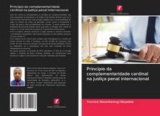 Princípio da complementaridade cardinal na justiça penal internacional kitap kapağı