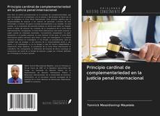 Principio cardinal de complementariedad en la justicia penal internacional kitap kapağı
