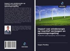 Buchcover von Impact van windenergie op reactief vermogen en spanningsregeling