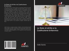 Buchcover von Lo Stato di diritto e la Costituzione britannica