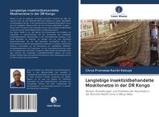 Buchcover von Langlebige insektizidbehandelte Moskitonetze in der DR Kongo