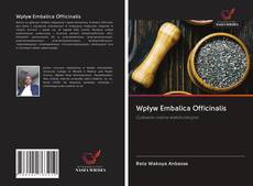 Portada del libro de Wpływ Embalica Officinalis