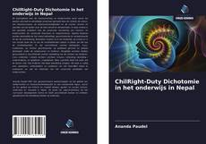 Portada del libro de ChilRight-Duty Dichotomie in het onderwijs in Nepal