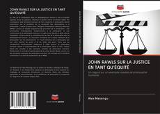 Portada del libro de JOHN RAWLS SUR LA JUSTICE EN TANT QU'ÉQUITÉ