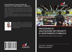 PROCEDURA DI VALUTAZIONE DEI PROGETTI DI INVESTIMENTO PUBBLICO kitap kapağı