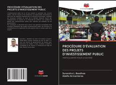 Buchcover von PROCÉDURE D'ÉVALUATION DES PROJETS D'INVESTISSEMENT PUBLIC