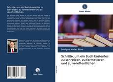Capa do livro de Schritte, um ein Buch kostenlos zu schreiben, zu formatieren und zu veröffentlichen 