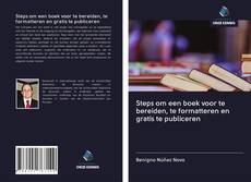 Buchcover von Steps om een boek voor te bereiden, te formatteren en gratis te publiceren