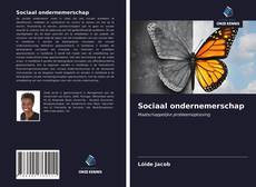 Bookcover of Sociaal ondernemerschap
