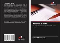 Portada del libro de Potenza e lotta