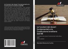 Bookcover of Le funzioni dei doveri fondamentali e la Costituzione brasiliana dell'88
