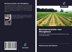 Bookcover of Boriumvereiste van Mungbean