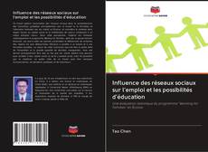 Capa do livro de Influence des réseaux sociaux sur l'emploi et les possibilités d'éducation 