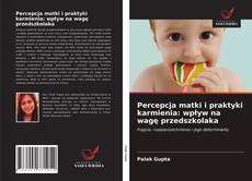 Bookcover of Percepcja matki i praktyki karmienia: wpływ na wagę przedszkolaka