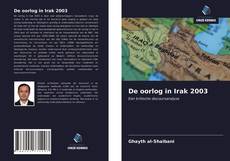 Couverture de De oorlog in Irak 2003