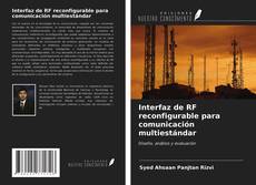 Buchcover von Interfaz de RF reconfigurable para comunicación multiestándar