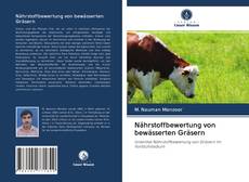 Capa do livro de Nährstoffbewertung von bewässerten Gräsern 