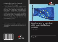Buchcover von Condizionalità in materia di diritti umani dell'Unione europea