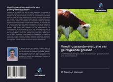 Voedingswaarde-evaluatie van geïrrigeerde grassen kitap kapağı