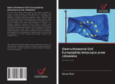 Capa do livro de Uwarunkowania Unii Europejskiej dotyczące praw człowieka 