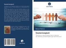 Capa do livro de Staatenlosigkeit 