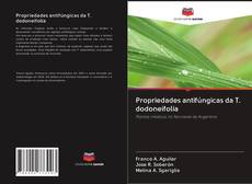 Capa do livro de Propriedades antifúngicas da T. dodoneifolia 