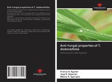 Anti-fungal properties of T. dodoneifolia kitap kapağı
