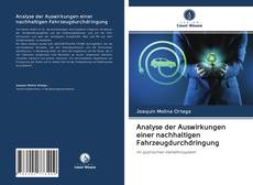 Buchcover von Analyse der Auswirkungen einer nachhaltigen Fahrzeugdurchdringung
