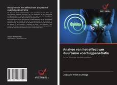 Bookcover of Analyse van het effect van duurzame voertuigpenetratie