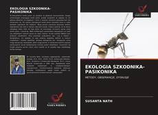 EKOLOGIA SZKODNIKA-PASIKONIKA的封面