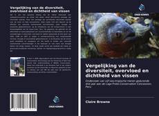 Capa do livro de Vergelijking van de diversiteit, overvloed en dichtheid van vissen 