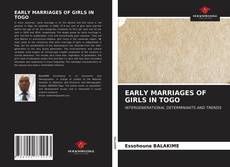 EARLY MARRIAGES OF GIRLS IN TOGO kitap kapağı
