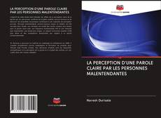 Buchcover von LA PERCEPTION D'UNE PAROLE CLAIRE PAR LES PERSONNES MALENTENDANTES