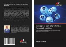 Buchcover von Interazioni con gli studenti su facebook e online